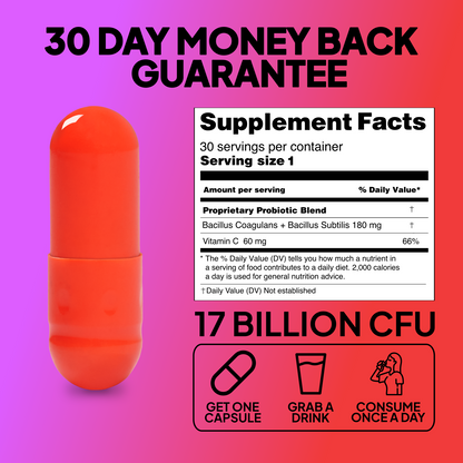 Probiotic Capsules + FREE Starter Kit